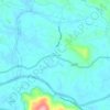 Mapa topográfico Valakom, altitud, relieve
