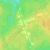 Mapa topográfico Kent Junction, altitud, relieve