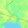Mapa topográfico Bichhia, altitud, relieve