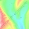Mapa topográfico Sarco, altitud, relieve