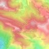 Mapa topográfico Haathi Paon, altitud, relieve
