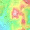 Mapa topográfico Άγιος Δημήτριος, altitud, relieve
