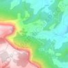 Mapa topográfico Lendoño Goikoa / Lendoño de Arriba, altitud, relieve