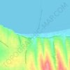 Mapa topográfico Αγία Τριάδα, altitud, relieve