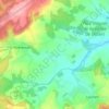 Mapa topográfico Almeroth, altitud, relieve