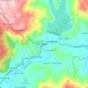 Mapa topográfico D'Ran, altitud, relieve