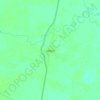 Mapa topográfico Lalganj, altitud, relieve