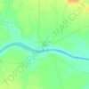 Mapa topográfico Late, altitud, relieve