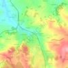 Mapa topográfico Le Petit-Buisson, altitud, relieve