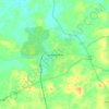 Mapa topográfico Sardarshahar, altitud, relieve