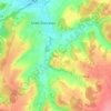 Mapa topográfico Biez, altitud, relieve