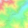 Mapa topográfico Ñahuinpuquio, altitud, relieve