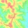 Mapa topográfico Mekkamandapam, altitud, relieve