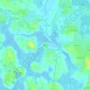 Mapa topográfico Lieu-dit Er, altitud, relieve