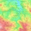 Mapa topográfico Frauendorf, altitud, relieve
