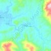 Mapa topográfico Tô Hạp, altitud, relieve
