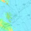 Mapa topográfico Hoa Lư, altitud, relieve