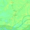 Mapa topográfico Kamalabari, altitud, relieve