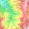 Mapa topográfico Dharot, altitud, relieve