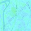 Mapa topográfico Xuân Hồng, altitud, relieve