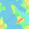 Mapa topográfico La Ville Neuve, altitud, relieve