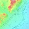 Mapa topográfico Ban Tha Mai Lung, altitud, relieve