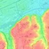 Mapa topográfico Unterschauersberg, altitud, relieve