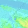 Mapa topográfico Le Petit Pérou, altitud, relieve