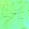 Mapa topográfico Surbodi, altitud, relieve