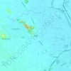 Mapa topográfico Khao Ngu, altitud, relieve