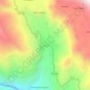 Mapa topográfico Quispillacta, altitud, relieve