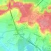 Mapa topográfico Le Bout d'En-Bas, altitud, relieve