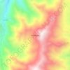 Mapa topográfico Vista Alegre, altitud, relieve