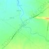 Mapa topográfico Malane, altitud, relieve