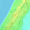 Mapa topográfico Ainsdale-on-Sea, altitud, relieve