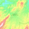 Mapa topográfico Acaxtlahuacán de Albino Zertuche, altitud, relieve