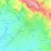 Mapa topográfico La Petite Fournière, altitud, relieve