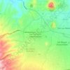 Mapa topográfico San Francisco Tlalcilalcalpan, altitud, relieve