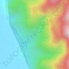 Mapa topográfico Nam Tok Sai Tharn Moke, altitud, relieve