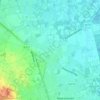 Mapa topográfico Voorshoven, altitud, relieve