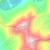 Mapa topográfico Torreys Peak, altitud, relieve