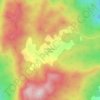 Mapa topográfico Ban Phra Phutthabat Si Roi, altitud, relieve