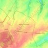 Mapa topográfico Waret-l'Évêque, altitud, relieve