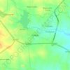 Mapa topográfico Kodada, altitud, relieve