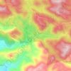 Mapa topográfico Vellaramkunnu, altitud, relieve
