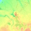 Mapa topográfico Lac-à-la-Croix, altitud, relieve