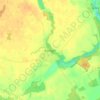 Mapa topográfico Karsibór, altitud, relieve