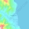 Mapa topográfico Kinanga, altitud, relieve