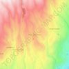 Mapa topográfico Ambatillo Alto, altitud, relieve