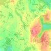 Mapa topográfico Grünsee, altitud, relieve
